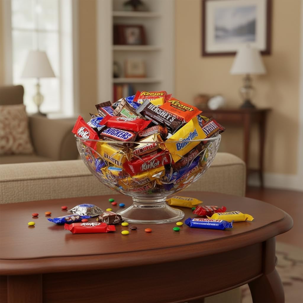 Halloween Chocolate Candy Variety Pack - 2lb Bulk Candy Individually Wrapped - Assorted Halloween Candy for Trick or Treat, Party Favors, Goodie Bags and Pinatas - 2 Pounds