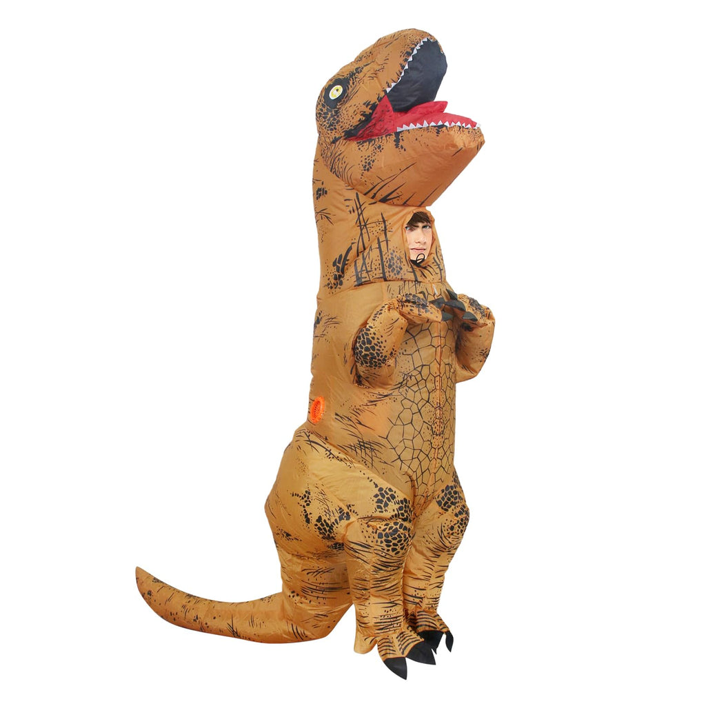Inflatable Dinosaur Costume Adult,T-Rex Blow Up Cosplay Halloween