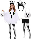 Halloween Costumes for Women Adult,Glow in Dark Ghost Costume Women