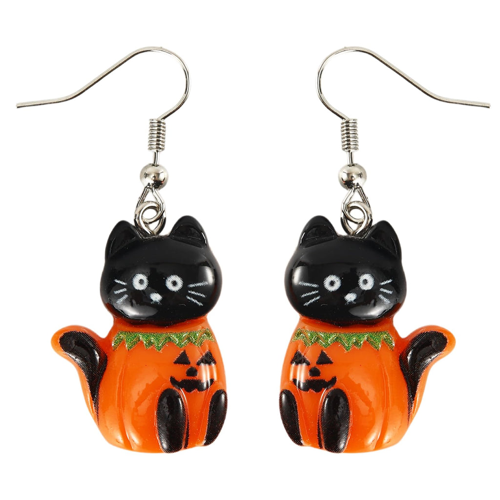 Punk Halloween Earrings for Women,Witch Skull Skeleton Dangle Earrings for Women,Scary Halloween Party Earring for Halloween Accessories