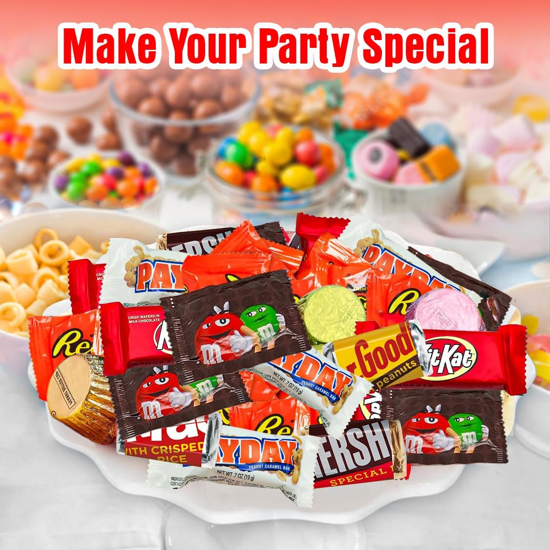 Halloween Chocolate Candy Variety Pack 5 lb, 225 Ct, Fun Size Mix