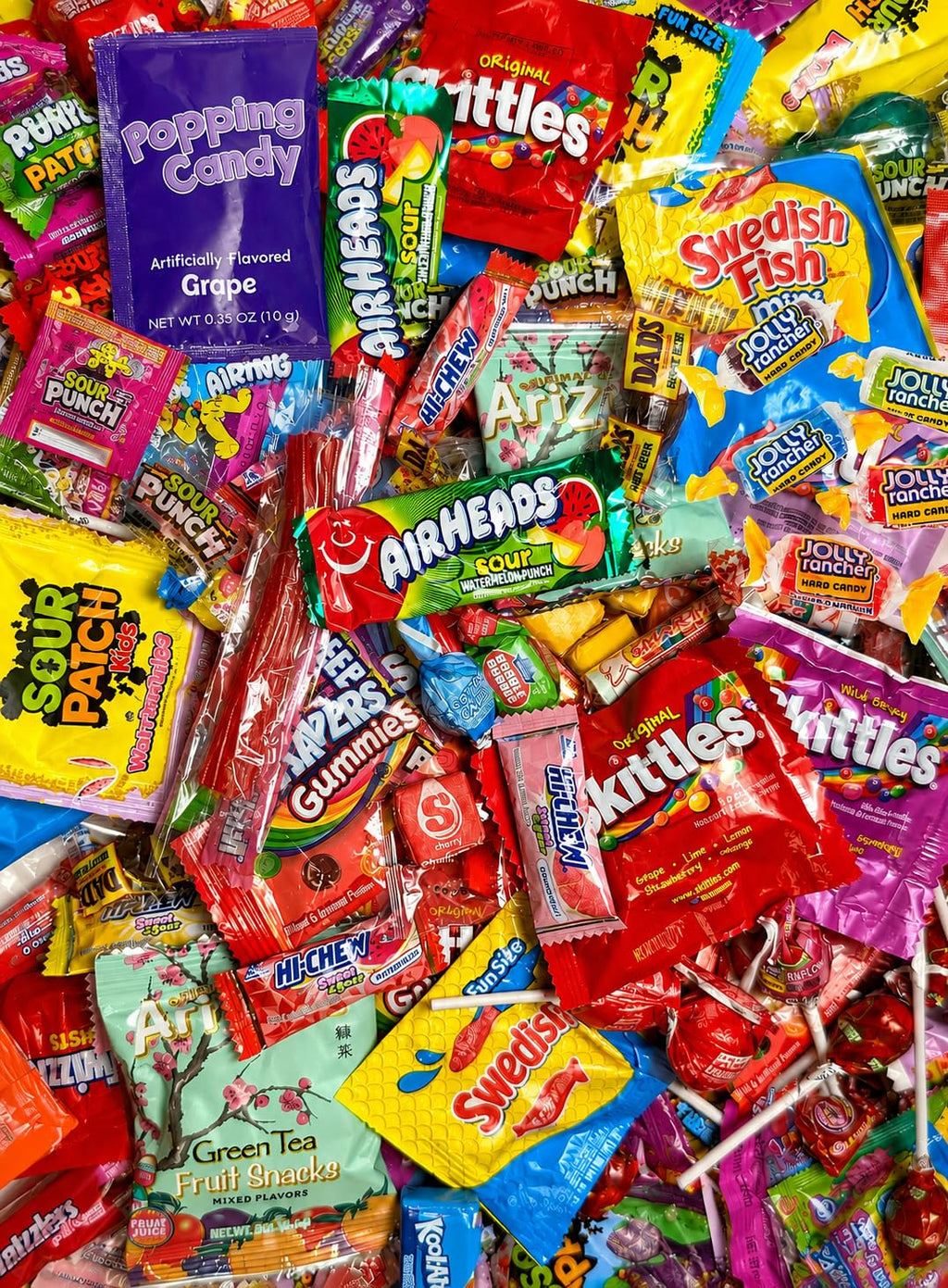 Ultimate Assorted Candy Party Mix - 2 LB Bag - Mega Variety Bulk Assortment - Individually Wrapped Candy - Queen Jax - Variety Pack