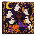 Diamond and Pearl Art Kits for Adults, Halloween Decorations, Framed Decor