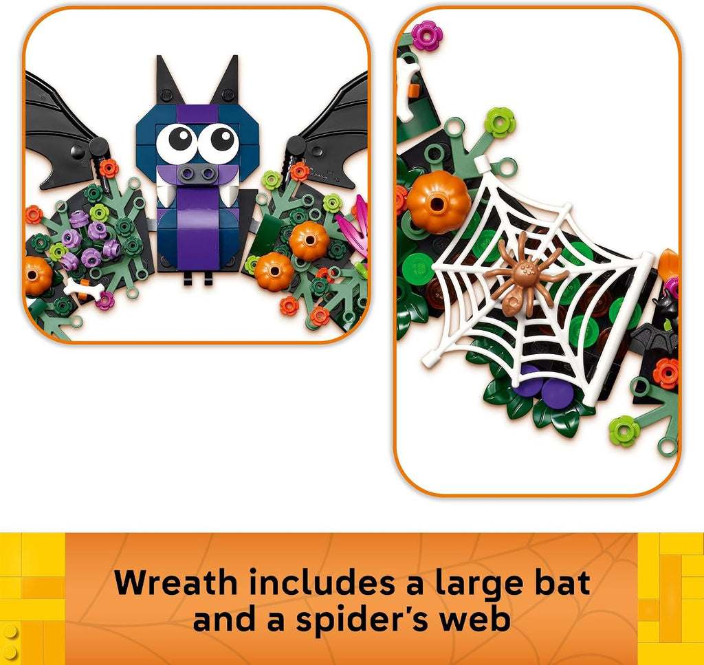 LEGO Halloween Wreath 40825