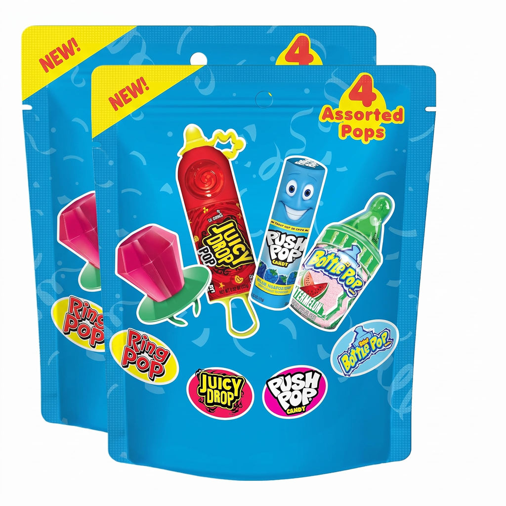 Halloween Candy Variety Pack, 18 Ct, Ring Pop, Push Pop & More