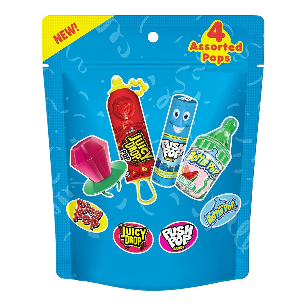 Halloween Candy Variety Pack, 18 Ct, Ring Pop, Push Pop & More