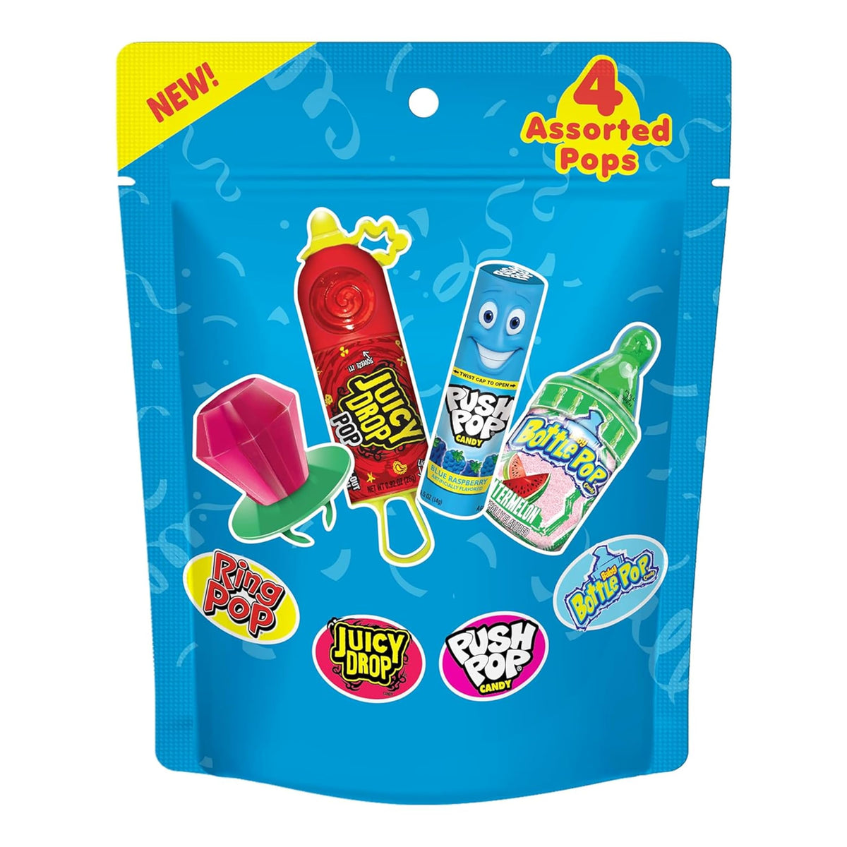 Halloween Candy Variety Pack, 18 Ct, Ring Pop, Push Pop & More