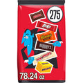 Hershey Miniatures Assorted Flavored, Halloween Candy Bulk Bag, 78.24 oz (275 Pieces)