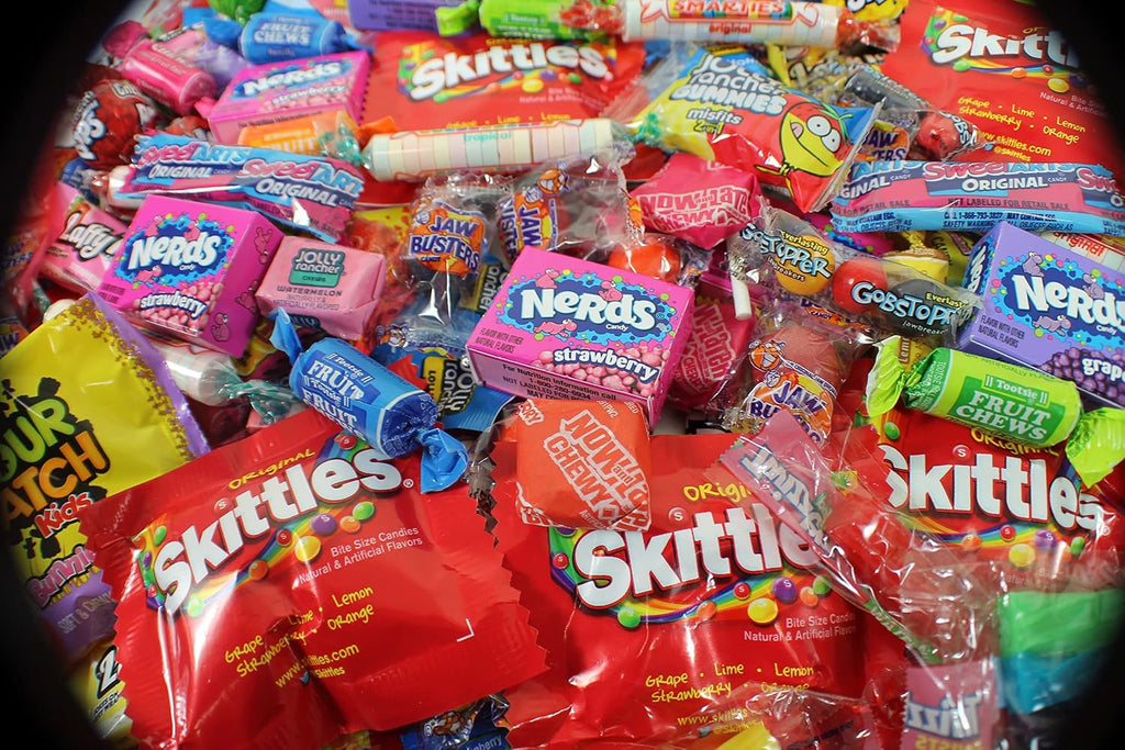 Ultimate Assorted Candy Party Mix - 2 LB Bag - Mega Variety Bulk Assortment - Individually Wrapped Candy - Queen Jax - Variety Pack